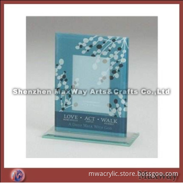 Daily Walk God Glass Photo Frame